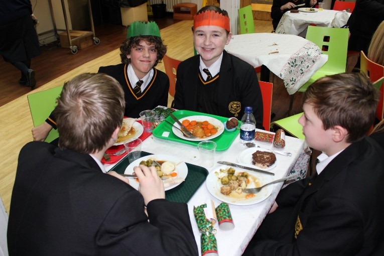 Christmas Dinner at St Thomas More RC College