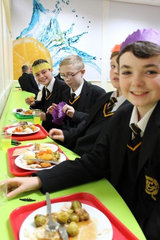 Christmas Dinner at St Thomas More RC College